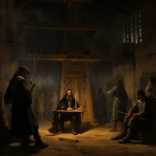 Interrogatoire de Nostradamus par l'Inquisition au XVIe siècle
